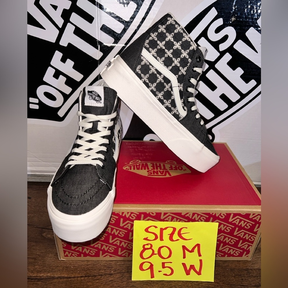 Vans Sk8-Hi Platform sz 8.0 Men 9.5 Woman